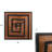 Kraven Wooden Square Clock