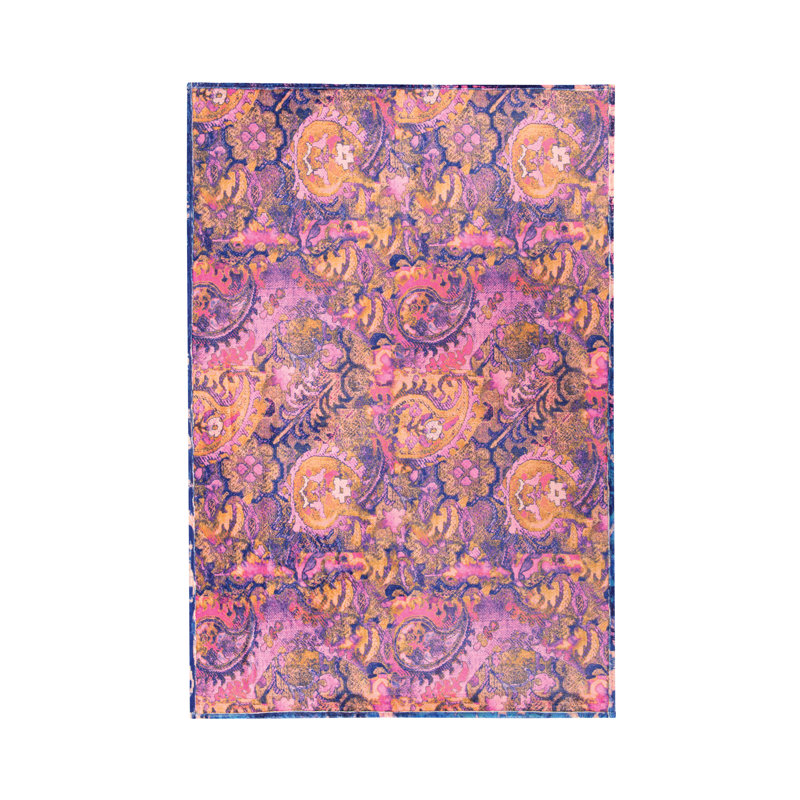 Livia Multicolor Wool Knitted Reversible Throw Blanket