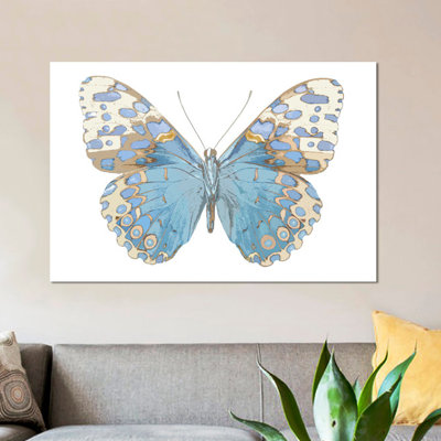 " Butterfly With Indigo " Graphic Art
