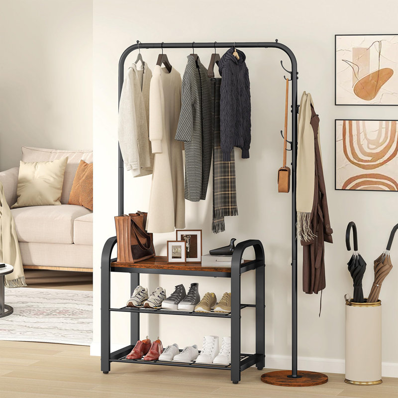 Metal Freestanding Coat Rack