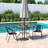 Square 2 - Person 80Cm Long Bistro Set