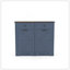 Armoire poubelle double inclinable Farmhouse Blue