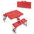 Fernando Outdoor Folding Picnic and Camping Portable Table with Umbrella Hole-30725966