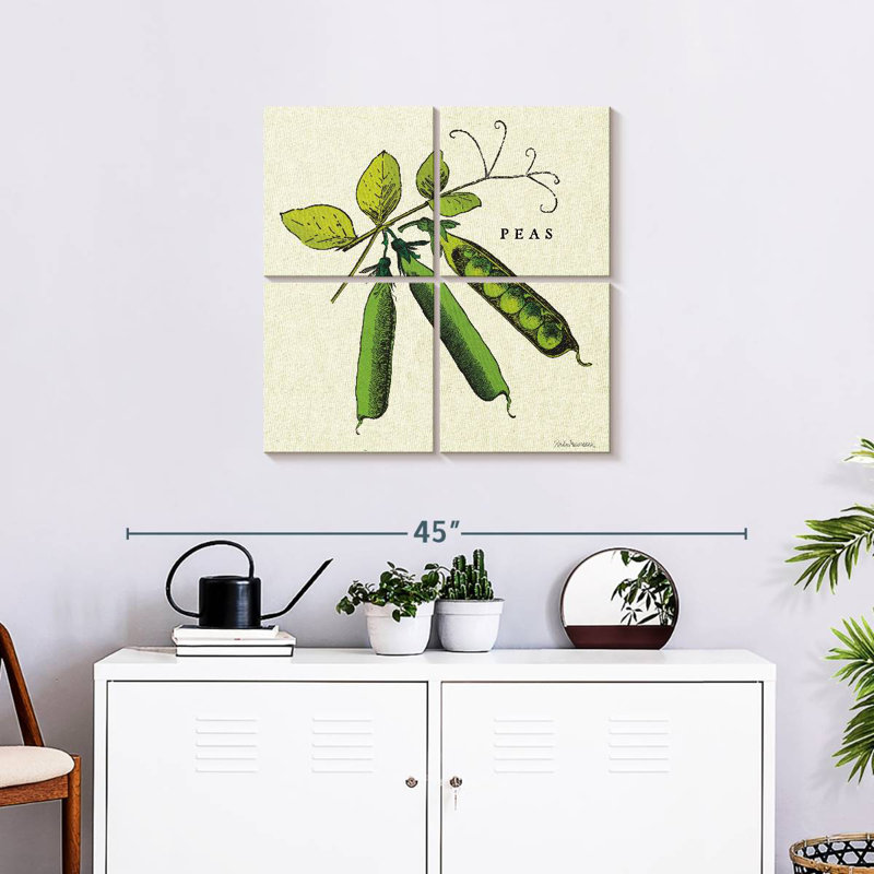 Yarlin Linen Vegetable III, 26" H x 26" W