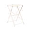 Bistro Set FIORI Metal Off-White