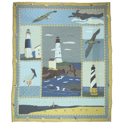 Coastal Cotton Patchwork Duvet Cover