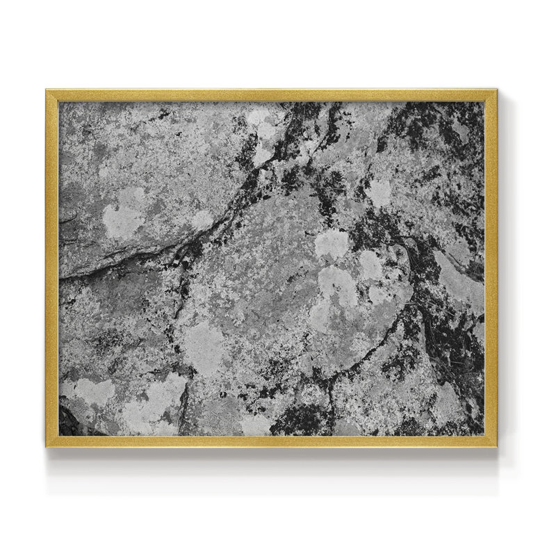 Found Textures XII -Framed Print - Restickable, 11" H x 14" W