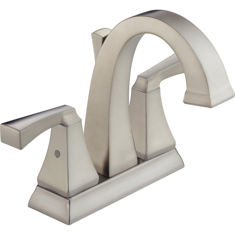 Dryden Centerset Bathroom Faucet with Drain Assembly, Spotshield Stainless