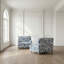 Chaise d'appoint Kenwood, toile Bluebird-297559252