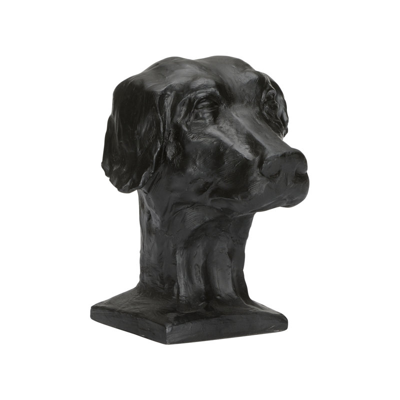 Dog Sculpture, Black