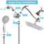 Système de douche complet avec valve brute