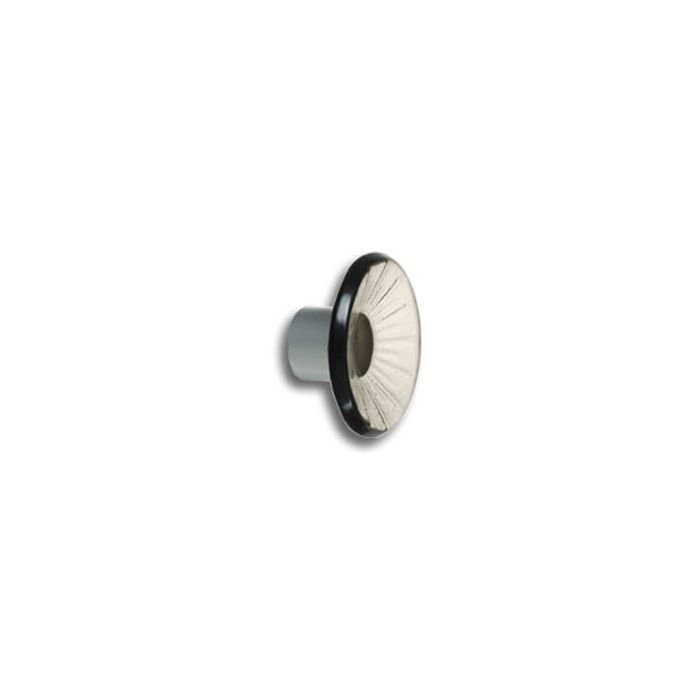 Oversized Zen 2" Diameter Round Knob, Brown