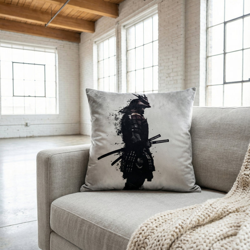 Velvet Reversible Throw Pillow