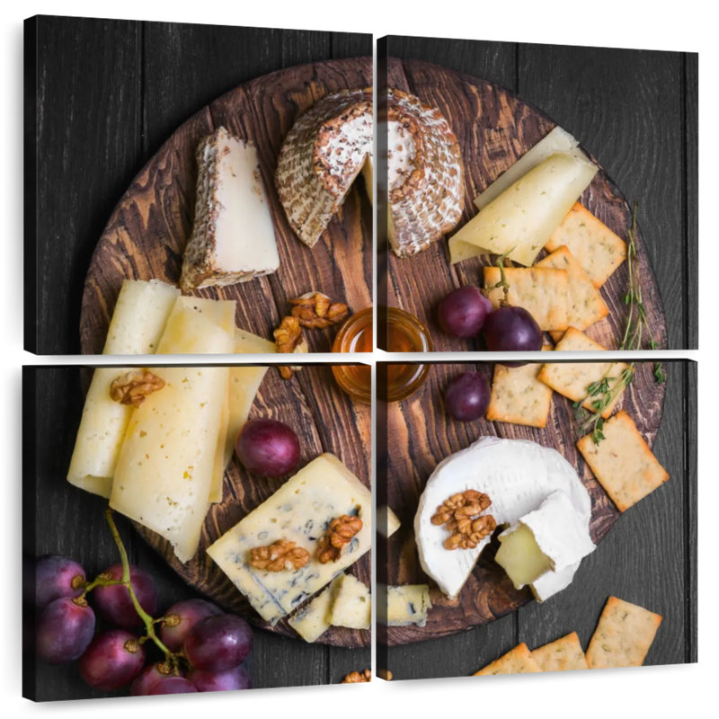 Yarlin Cheese Charcuterie Board, 38" H x 38" W