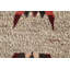 Tapis brun en laine noué à la main de conception unique 8 pi 0 po x 10 pi 8 po