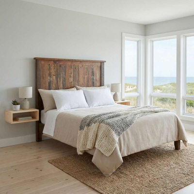 Fireside Lodge Barnwood Traditional Headboard - Double
