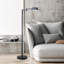 Urick 55" Dimmable LED 360 Degree Swing Arm Adjustable Heights Floor Lamp-2004179820