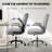 Faux Leather Mid Back Executive Office Chair-286504225