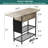 Hogsett End Table Storage and USB Ports & Power Outlets With Side Pockets-1397338388