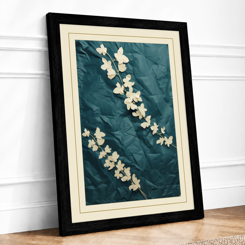 Jasmine Study Botanical - Print, Black, A4 - 29.7 x 21.0 cm