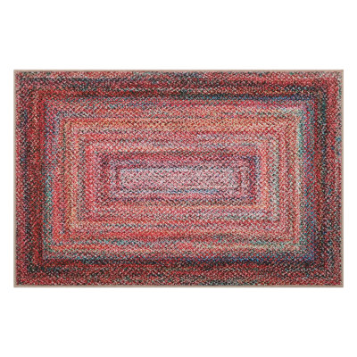 Modern Border Not Braid Rugs Living Room Rugs Washable Area Rug Stain Resistant Carpet for Office Nursery Playroom