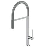 ZLINE Pull Down Single Handle Kitchen Faucet with Side Spray and Accessories