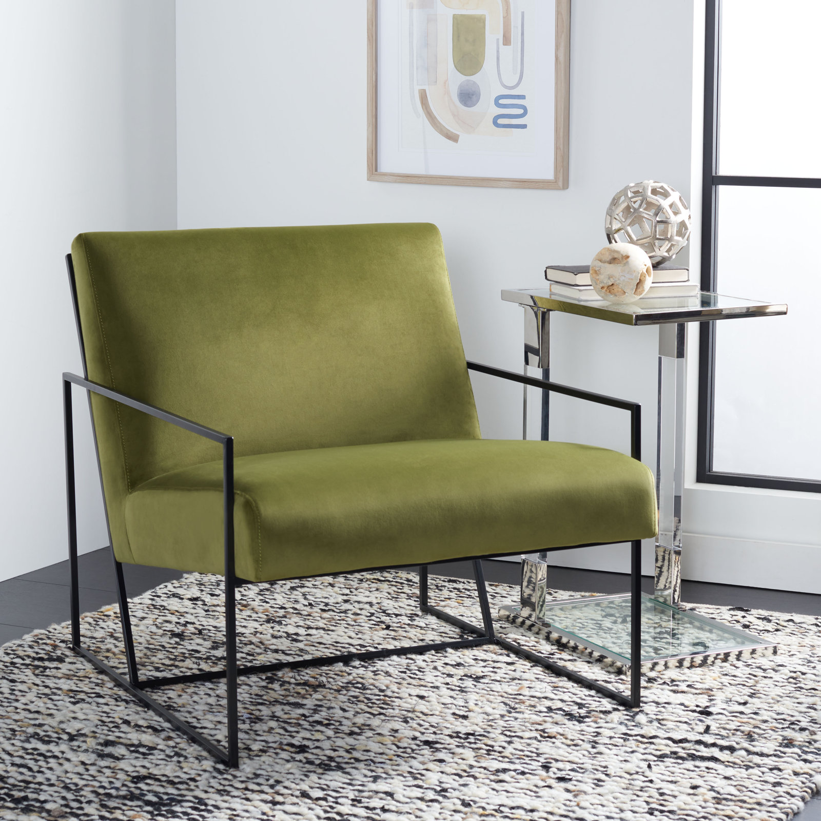 Arsos Armchair, Green