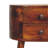 Dearran 14'' W Solid Wood Nightstand