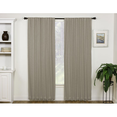 Melanda ticking stripe black or blue 100% Cotton panel
