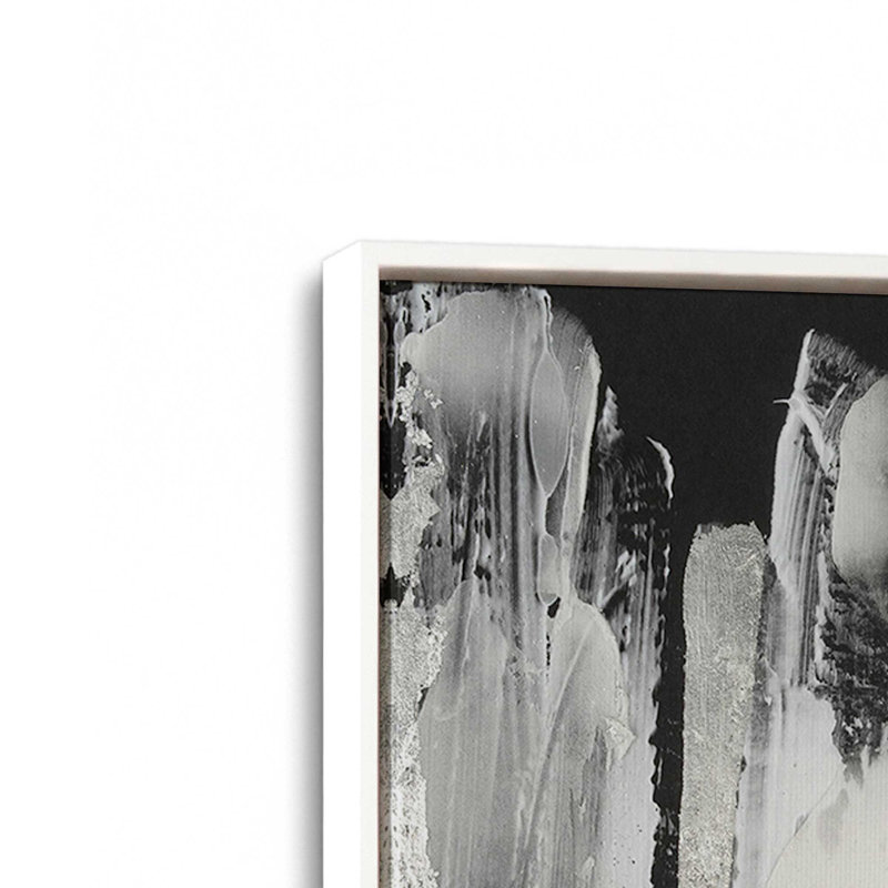 «Structural Dissonance I» par Melissa Wang, reproduction d'art sur toile, H 36 po x l 24 po, Blanc