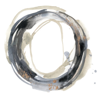 Neutral Revolution I by Jennifer Goldberger - Wrapped Canvas Painting