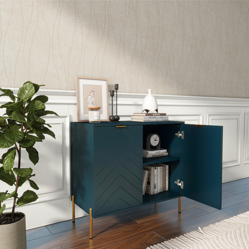 Armoire à deux portes (ensemble de 2), Vert