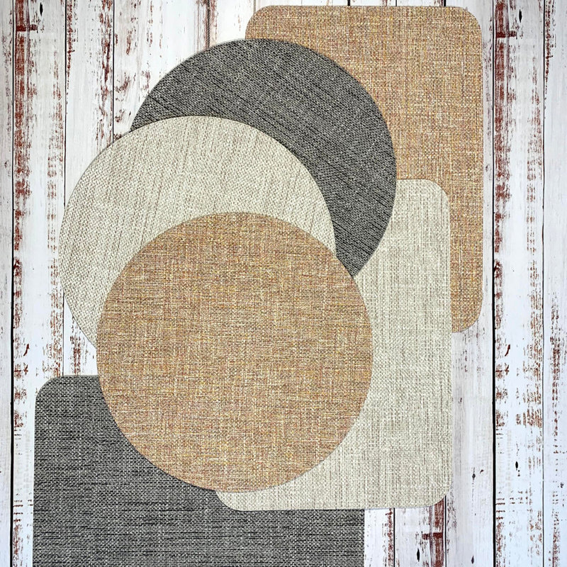 Echo Vinyl Placemats, Tan