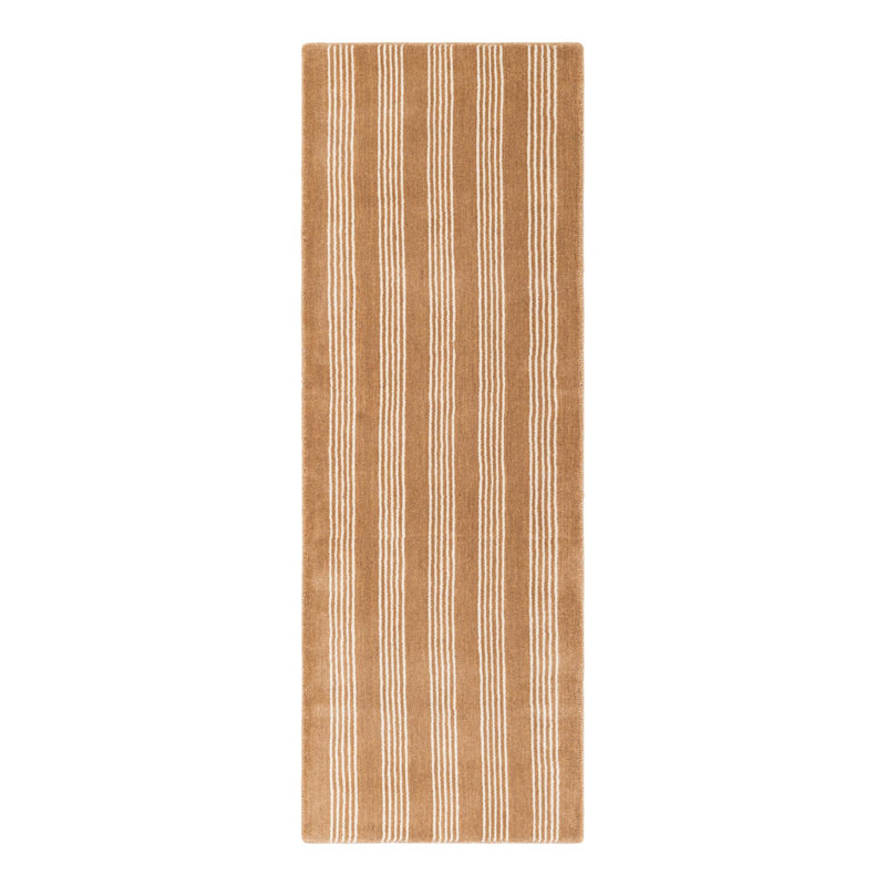 Tapis en laine naturelle Jill Zarin Winchester, Tapis de couloir 2 po x 6 pi 1 po