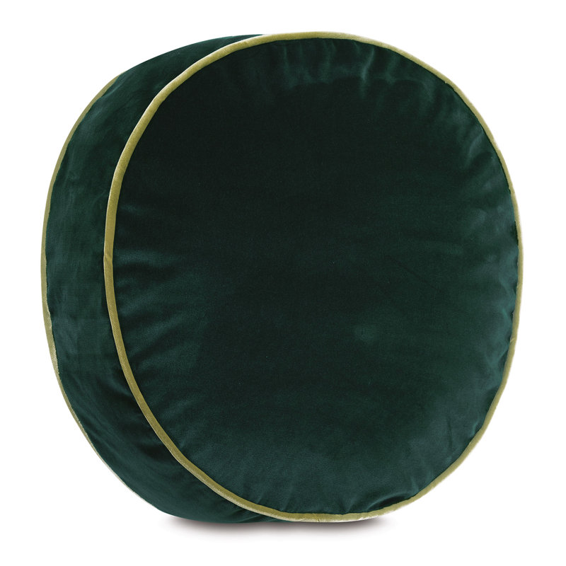 Housse et insert de coussin décoratif en velours Studio 773 Lifestyle, Émeraude