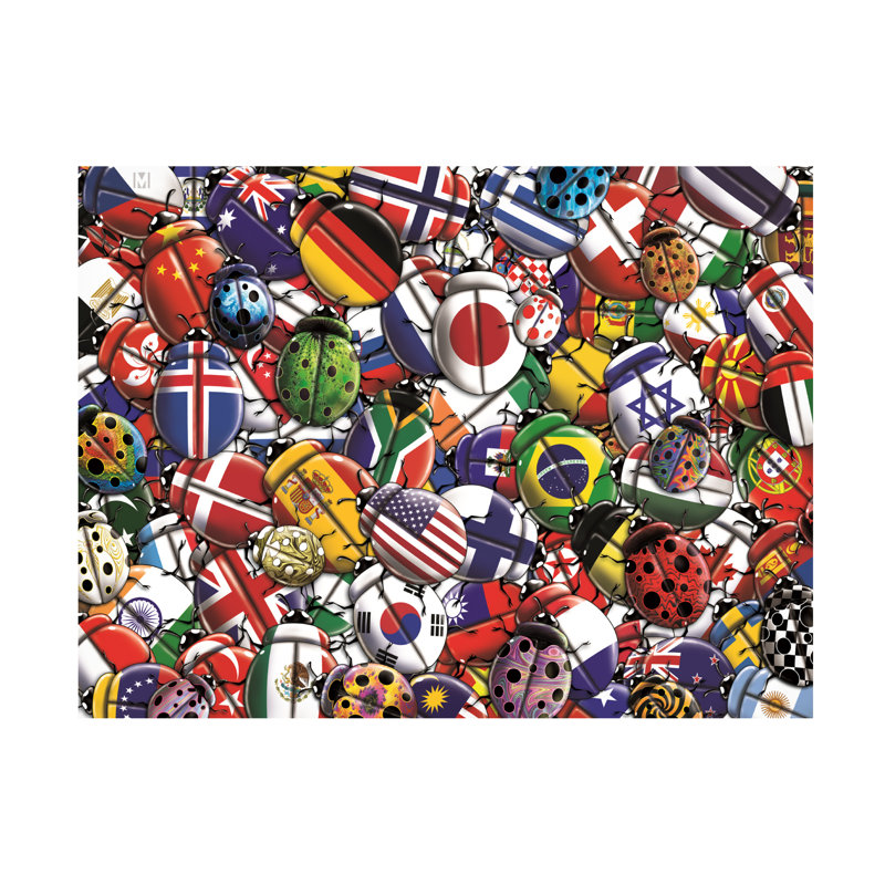 Art sur toile par Michael David, H 14 po x l 19 po