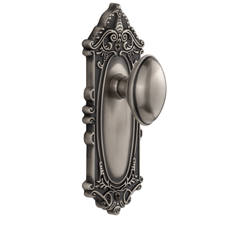 Double plaque Grand Victorienne, Étain antique