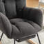 Chaise berçante en tissu avec repose-pieds réglable Teddy-1515719975