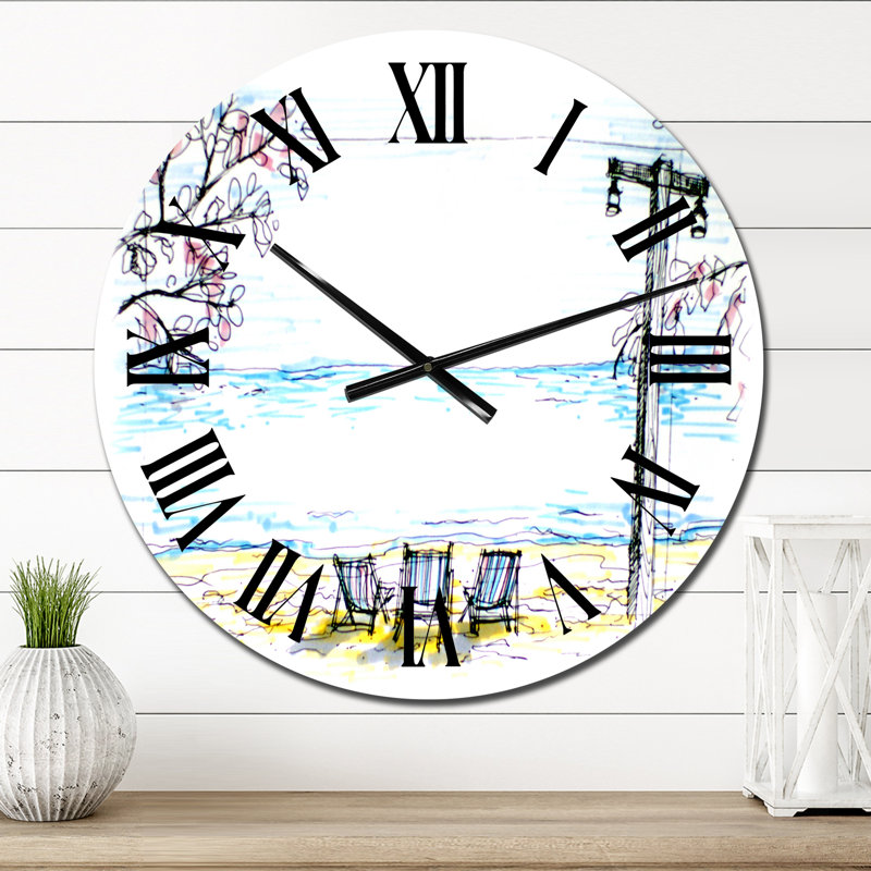 Horloge murale surdimensionnée, Petit