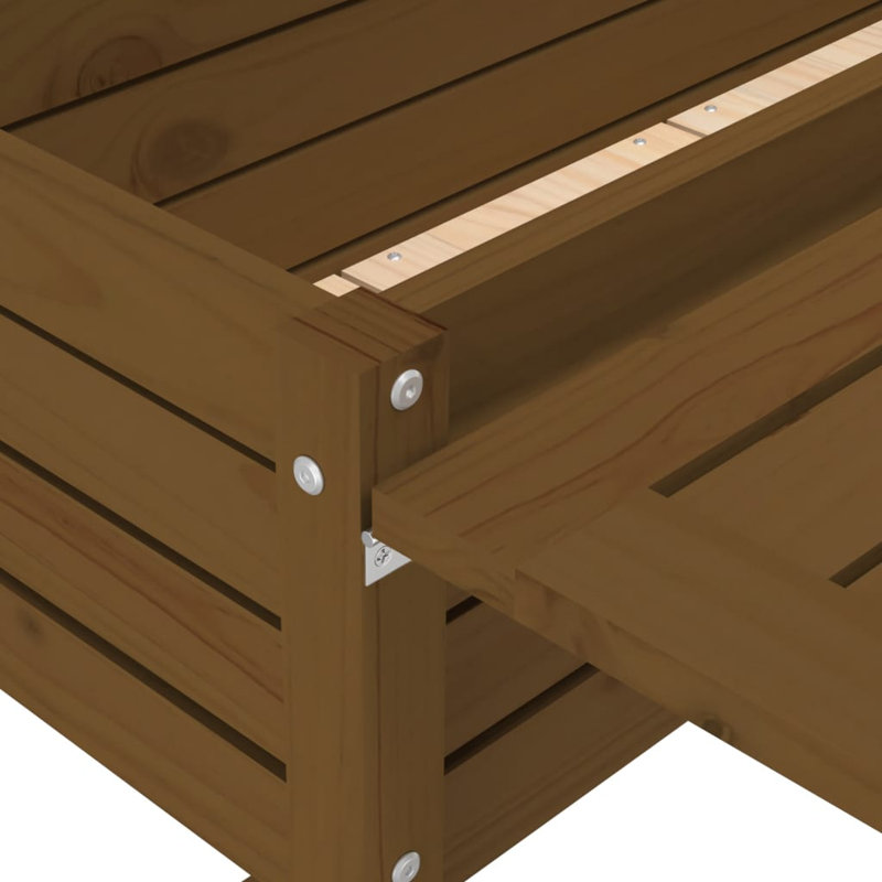 Brenika Elevated Planter, Light Brown