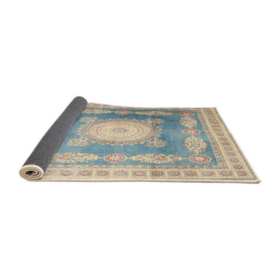 Tapis oriental bleu / beige