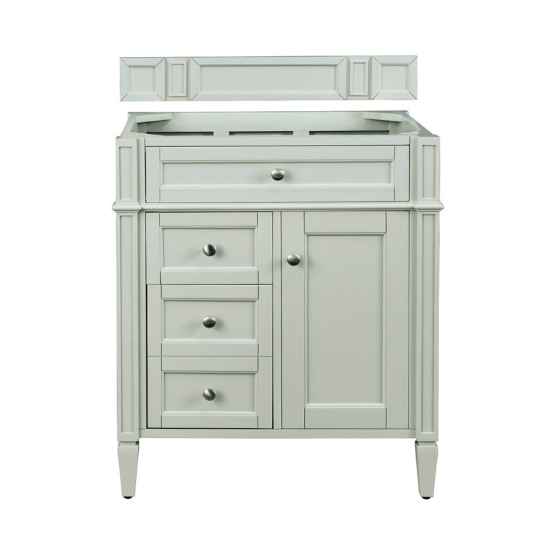 Brittany 36'' W Single Vanity, Sage Green, Siberian, 8" Widespread