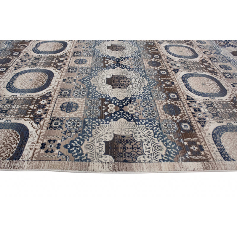 Lucha Oriental Indoor Rug, Rectangle 7'10" x 10'