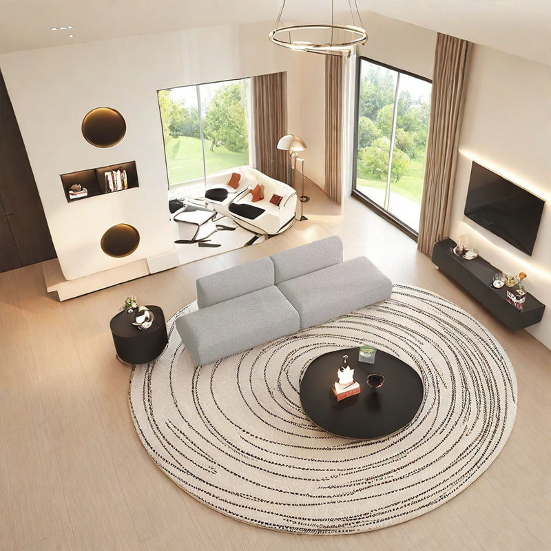 Canapé Nordic Creative, 4, H 30,71 po x l 110,23 po x P 31,5 po