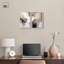 «Golden Nebula», ensemble de 2 toiles de luxe par Art Remedy-113415371-113415372-113415380