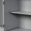 Armoire de rangement de salle de bain avec portes et tiroir-635792489