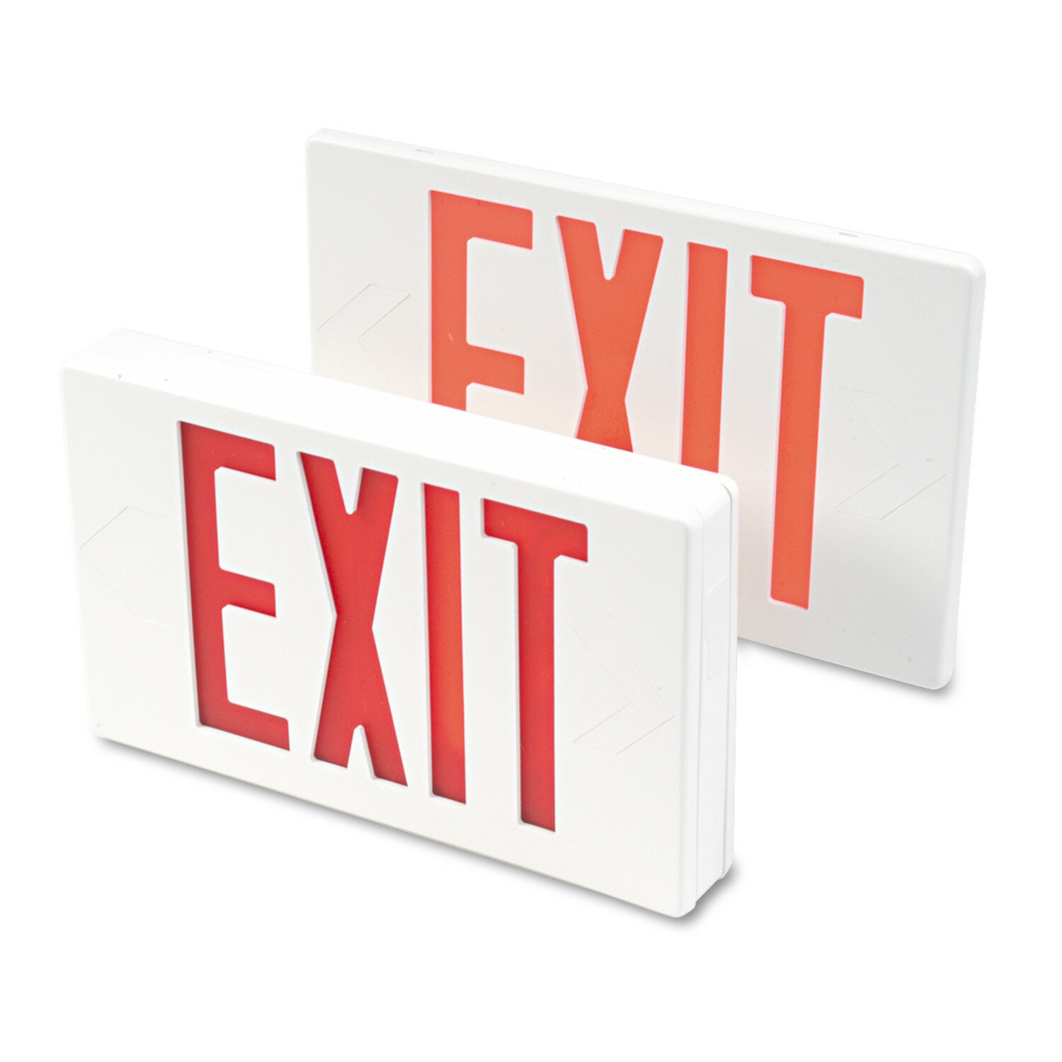 Tatco Polycarbonate LED Double Sided Exit Sign | Wayfair