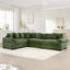 Canapé modulaire en L surdimensionné en L surdimensionné en L 4 places avec accoudoirs très larges-823141776-823141791