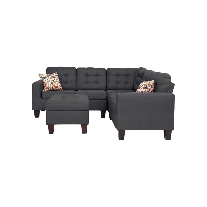 Canapé modulaire avec repose-pieds Gaitani