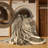 Machine Washable Pantelis Classic Damask Rug in Brown – Beige Binding-1260979953
